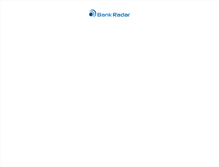 Tablet Screenshot of bankradar.com